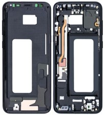 Mid-Frame Housing For Samsung Galaxy S8 Plus With Small Parts Midnight Black
