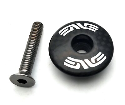 Enve Carbon Black Vorbaukappe 11/8'' mit M6 Bolzen