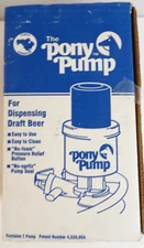 NORTH AMERICAN DISPENSE SYSTEM PONY PUMP DRAFT BEER KEG PRESSURE DISPENSER NIB