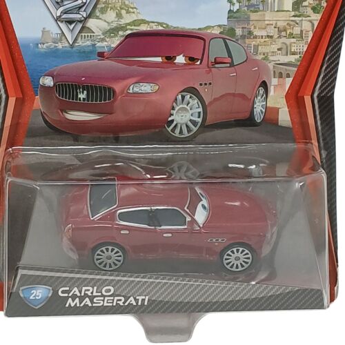 Carlo Maserati Disney Pixar Cars 2 Die-Cast Toy Car #S-7 - Picture 7 of 7