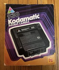 Vintage KODAK 930 KODAMATIC Instant Camera Still In Original Box New