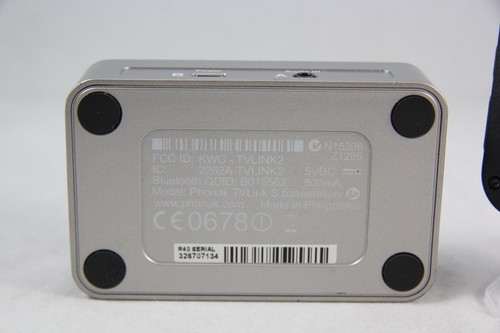 Station de base Bluetooth sans fil Phonak ComPilot et Phonak TVLink S PAS DE FILS - Photo 5 sur 7