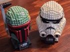 LEGO Star Wars Stormtrooper Helmet Plus Boba Fett and extra's
