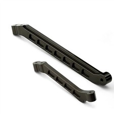 Per Kyosho MP10 1/8 RC Ricambi Auto Alluminio Telaio Anteriore e Posteriore Supporto Tutore