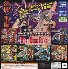 Yugioh! Duel Disc Ring alle 7 Varianten Set Gashapon