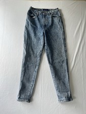 Vintage SASSON Modern Basics Denim Blue Jeans Acid Wash Womens 28 Waist