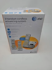 AT&T 3 Handset Cordless Answering System EL52303 Incomplete Please Read