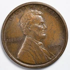 1909 VDB Lincoln Wheat Penny Cent AU - Almost Uncirculated