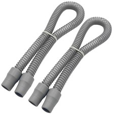 2-Pack Cpap Hose 2ft with 22mm Cuffs, Latex-Free Tubing 2Ft
