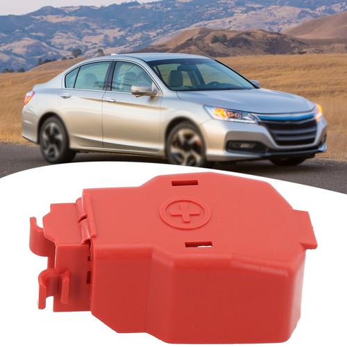 Red ABS Material Battery Terminal Cover Fitment for Honda For Accord Series - Picture 4 of 12