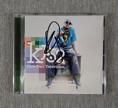 KJ-52 Five-Two Television CD 2009 SIGNED twice