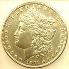 1901-S Morgan Silver Dollar $1 Coin - Rare Date - Certified ICG AU50 Details