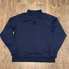 Footjoy Golf Mens Dark Blue Longsleeve 1/4 Quarter Zip Stretch Pullover Shirt XL