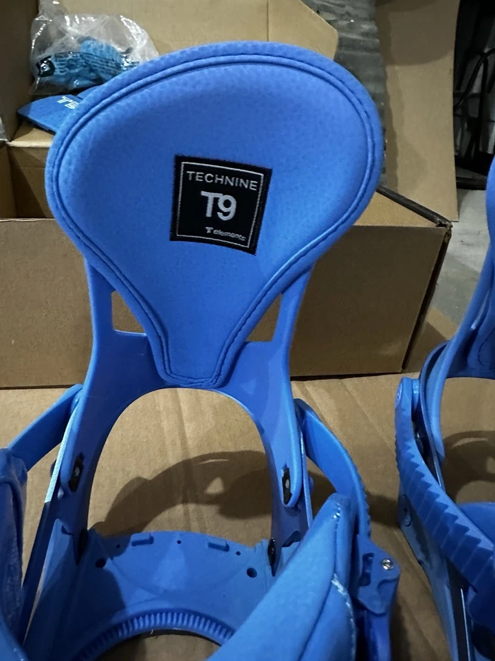 Fijaciones de snowboard Technine Elements Pro RARAS AZUL RAZZ, muy bonitas, ¡ver fotos! Foto 4 de 4