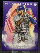 2019 Topps Inception Purple Parallel #80 Rowdy Tellez Rookie RC /150 Blue Jays