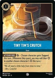 Tiny Tim's Crutch 167/204 Common Winterspell Lorcana