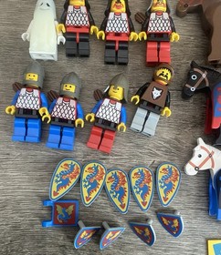 Lego 6086 Black Knight's Castle 100% Complete Instructions Box Vintage 1992 Rare