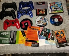 BROKEN PS3 Video Game Controller Lot Nintendo DS Mario Sega Genesis PS2