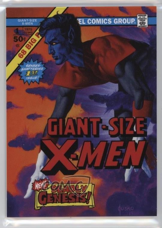 2016 Upper Deck Marvel Masterpieces Level 2 What If 750/999 Nightcrawler #50 4et