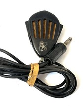 Antique 1940's Art Deco Webster Chicago Crystal Microphone UNTESTED