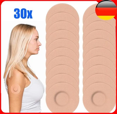 MARKENLOS Freestyle Libre 3 Pflaster, 30 Stück Wasserfeste Pflaster für Freestyle Libre 3