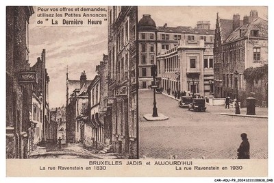 CAR-ADUP9-0516-BELGIUM - BRUSSELS - Once And Today - Ravenstein Street