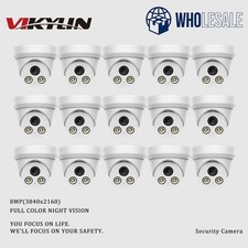 VIKYLIN 8MP 24h Full Color Night Vision Turret IP Camera MIC POE IP67 Wholesale