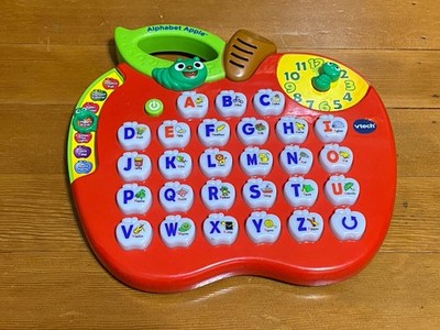 VTECH Educational. ABC Alphabet Musical Learning Apple Game Tested WORKS