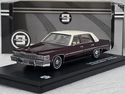 Cadillac DeVille Sedan 1977 Wine Red 1:43 Triple9 T9-43028 Limited