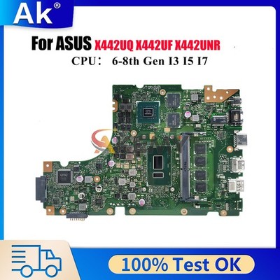 X442UQ Motherboard For ASUS F442U A442U X442URR X442UF X442UNR Mainboard W/CPU