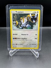 POKEMON!  SUN & MOON!  REGIGIGAS!  SWIRL!  BLACK STAR PROMO!  HOLO!  RARE! SM243