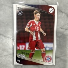 Topps Rookie Lennart Karl Bayern Munich UEFA Club Soccer Card #187. rookie card picture