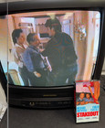 VINTAGE PHILIPS MAGNAVOX TV VCR COMBO MODEL CCZ192AT32 CRT SCREEN GAMING TV