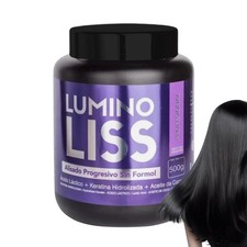 LUMINO LISS Alisado Progresivo Sin Formol 500ml Keratina Brillo Espejo