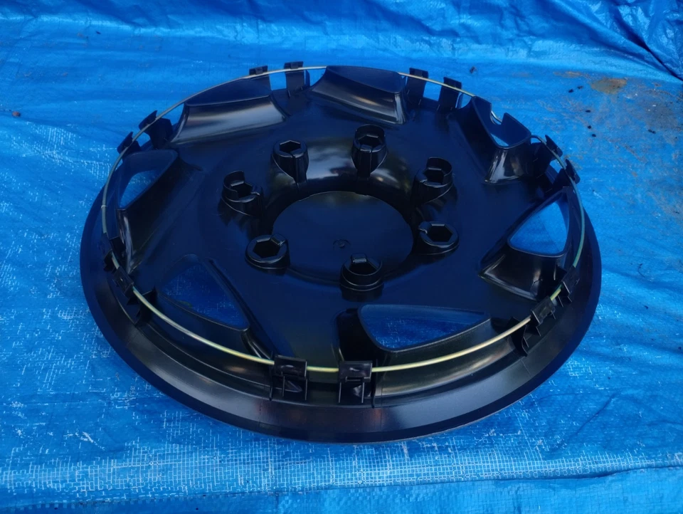 CUBIERTA RUEDA FORD ECONOLINE VAN E150 250 350 97-18 16" 5 RADIOS PLATEADA - 1 - 7030A Foto 4 de 4