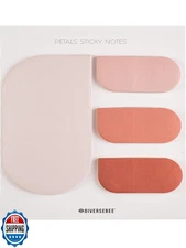 DiverseBee Pastel Sticky Notes Set, Cute Sticky Notes, Aesthetic Self-Stick N