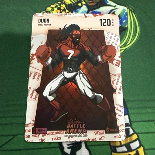 2026 Bo Jackson Battle Arena Red Headline Battlefoil Brawl Dijon RHBF-4
