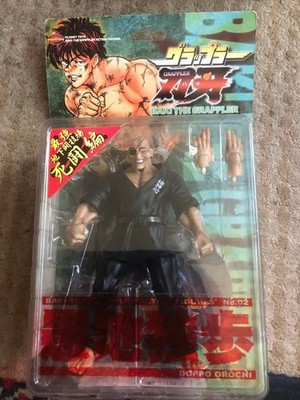 Planet Toys Grappler Baki Actionfigur Doppo Orochi Death Battle Edition schwarz