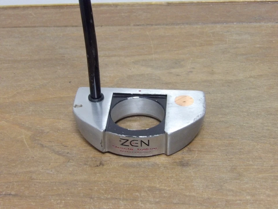 ZEN Oracle Trainer 36" Putter Black Steel Very Nice!! - Image 2 of 4