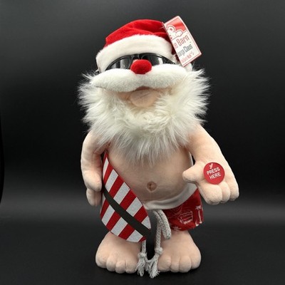 Cuddle Barn Ron Jon Surf Shop Dancing Singing Santa Cowabunga Clause Video