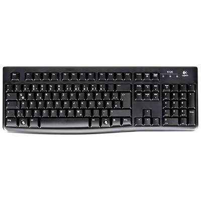 Logitech K120 - Tastatur | Schwarz Neu