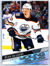 Ryan Mcleod Young Guns YG RC 2020-21 Upper Deck #231 Rookie Card