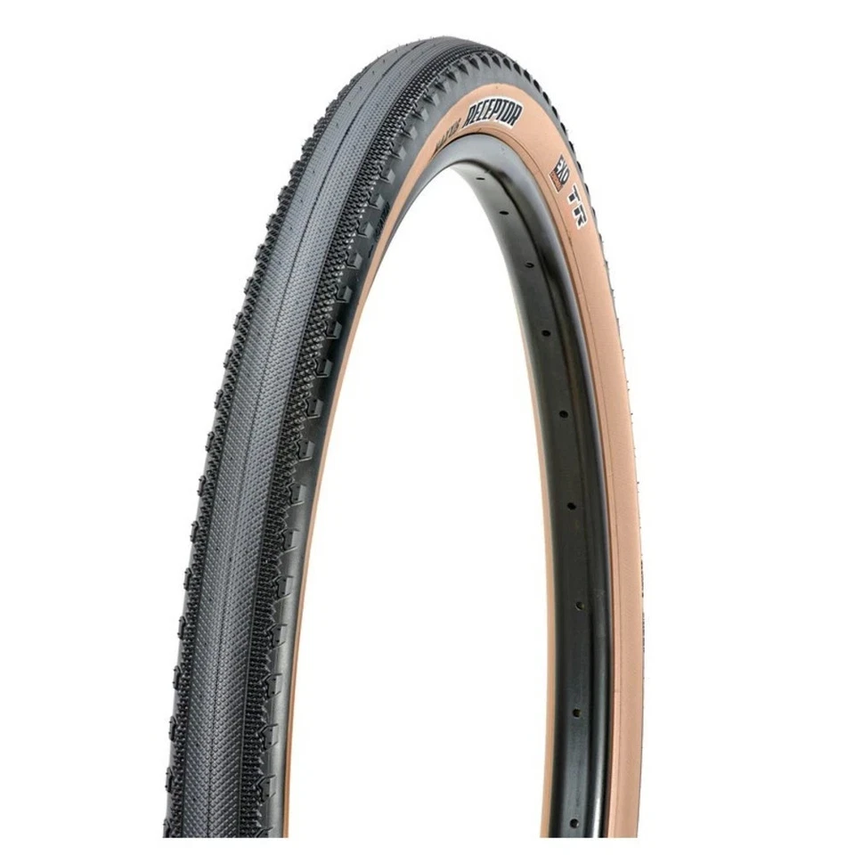 Maxxis Fahrrad Reifen Receptor TLR faltb. 27.5" 650-47B 47-584 sw/tan EXO Dual - Bild 1 von 1