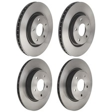 Brembo Front 296mm and Rear 292mm Brake Disc Rotors Kit for Nissan Rogue Sport