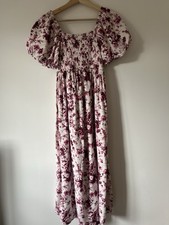 New Look Women’s Floral Summer Maternity Size 8 Dress In Excellent Condition