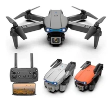 E99 Pro Drone WIFI FPV 4K Dual Camera Obstacle Avoidance Foldable Quadcopter