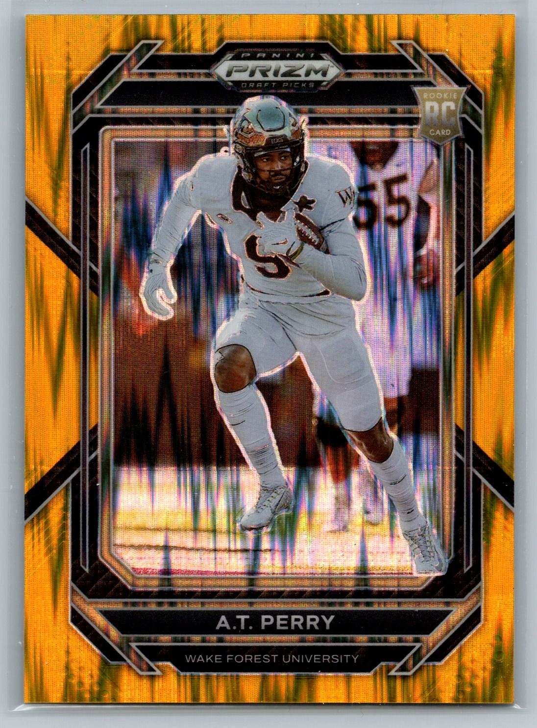 AT Perry Panini Prizm Draft Picks #140 Gold Flash