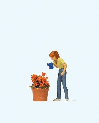 Bewässerung der Blumen Spur HO/OO Figuren Preiser 28103