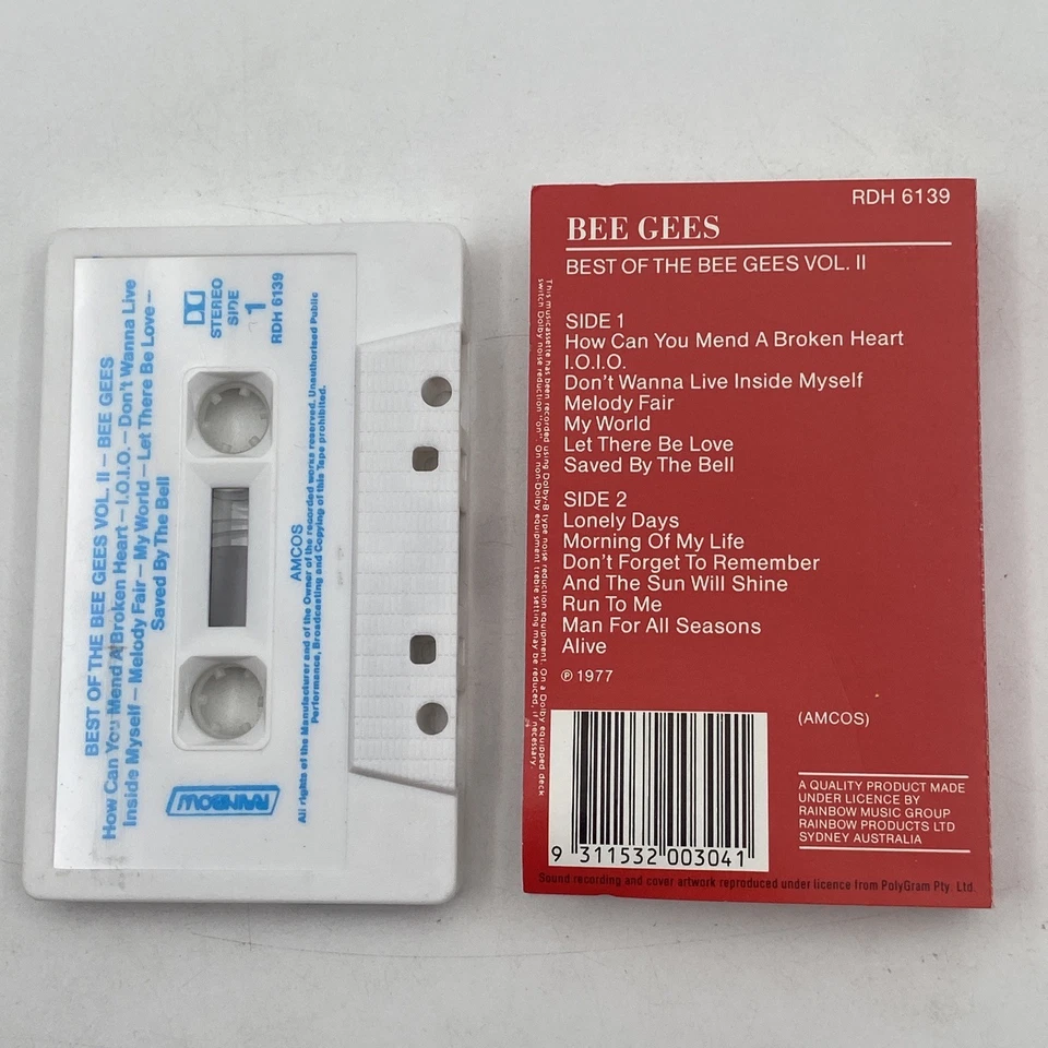 BEE GEES: Best Of The Bee Gees Vol. II (Cassette, 1977) - Image 3 of 4