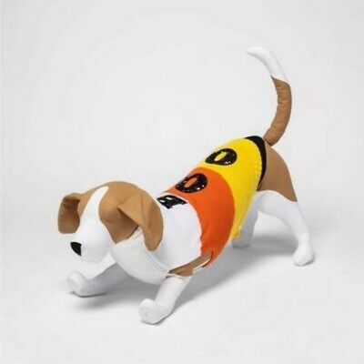Hyde & Eek! Candy Corn ''Boo'' Cat or Dog Halloween Sweater, You Pick Size